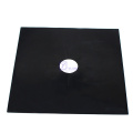 Wholesale Low Price Anti-sticking 0.11mm Gas Range Stove Burner Covers Black Color